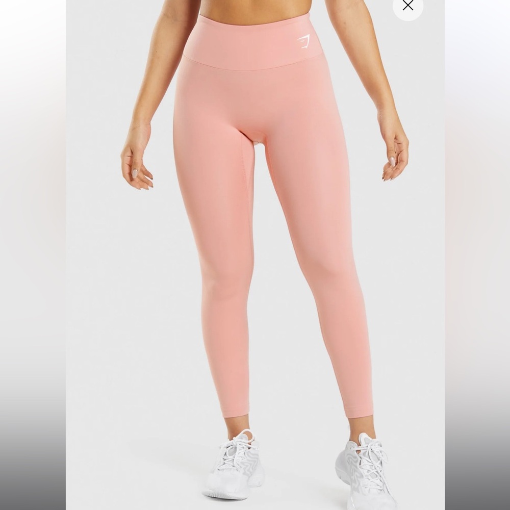 Gymshark training legging size small Paige pink soft luxe fabric